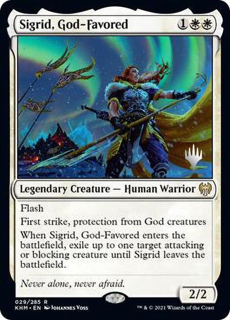 Sigrid, God-Favored [Kaldheim Promo Pack] | Mega City Incorporated