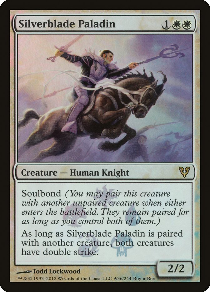 Silverblade Paladin (Buy-A-Box) [Avacyn Restored Promos] | Mega City Incorporated