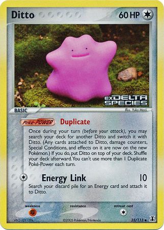 Ditto (35/113) (Stamped) [EX: Delta Species] | Mega City Incorporated