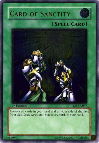 Card of Sanctity [TLM-EN037] Ultimate Rare | Mega City Incorporated