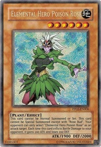 Elemental Hero Poison Rose [PP02-EN006] Secret Rare | Mega City Incorporated