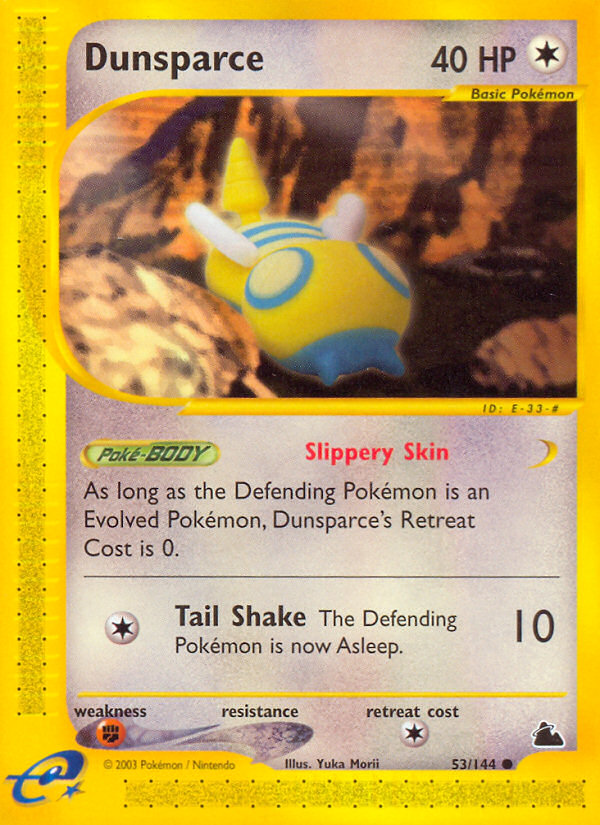 Dunsparce (53/144) [Skyridge] | Mega City Incorporated