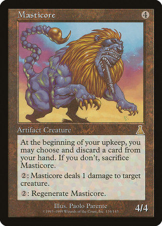 Masticore [Urza's Destiny] | Mega City Incorporated