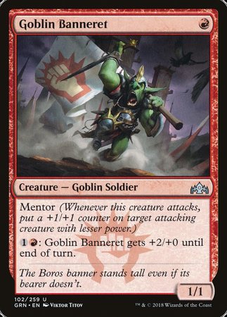 Goblin Banneret [Guilds of Ravnica] | Mega City Incorporated