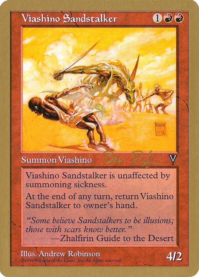 Viashino Sandstalker (Ben Rubin) [World Championship Decks 1998] | Mega City Incorporated