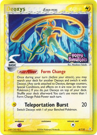 Deoxys (6/110) (Delta Species) (Stamped) [EX: Holon Phantoms] | Mega City Incorporated