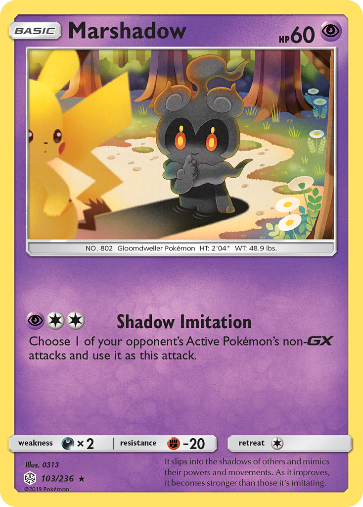 Marshadow (103/236) [Sun & Moon: Cosmic Eclipse] | Mega City Incorporated