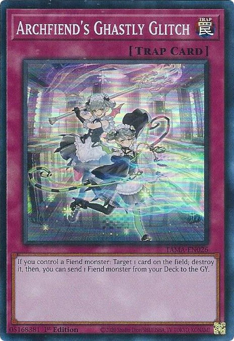 Archfiend's Ghastly Glitch [TAMA-EN026] Super Rare | Mega City Incorporated
