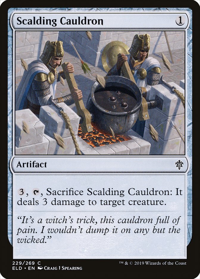 Scalding Cauldron [Throne of Eldraine] | Mega City Incorporated