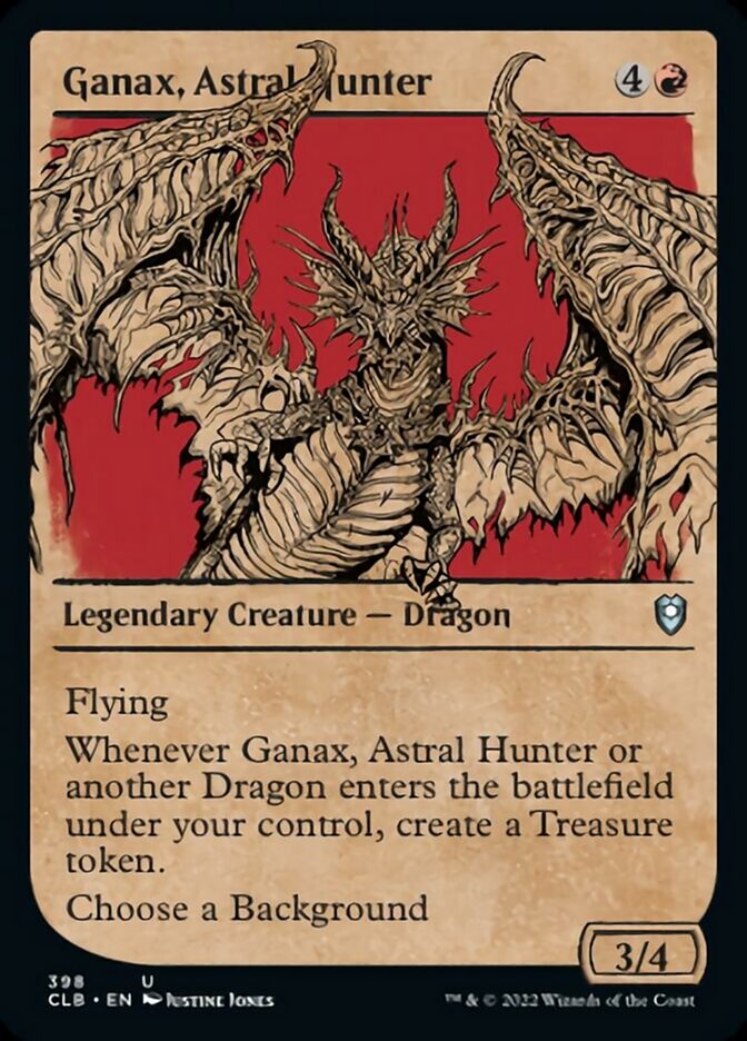 Ganax, Astral Hunter (Showcase) [Commander Legends: Battle for Baldur's Gate] | Mega City Incorporated