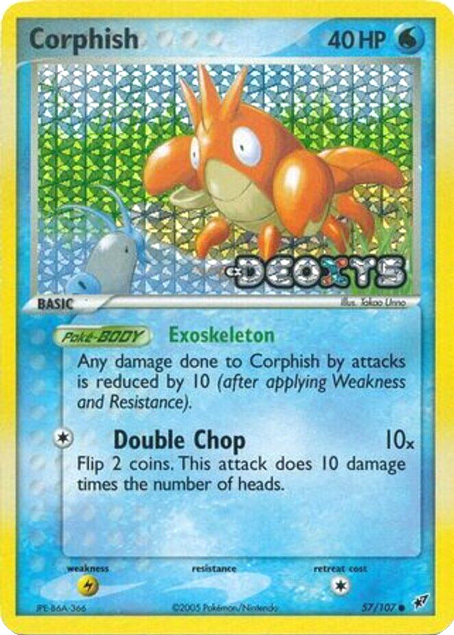 Corphish (57/107) (Stamped) [EX: Deoxys] | Mega City Incorporated