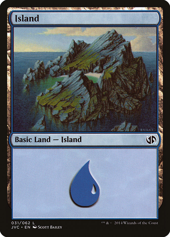 Island (31) [Duel Decks Anthology] | Mega City Incorporated