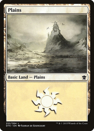 Plains (252) [Dragons of Tarkir] | Mega City Incorporated