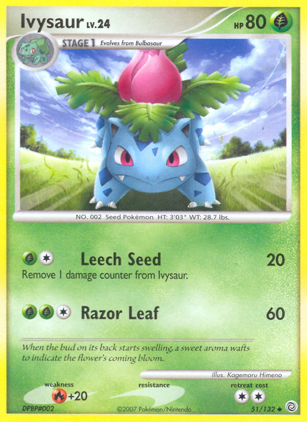 Ivysaur (51/132) [Diamond & Pearl: Secret Wonders] | Mega City Incorporated