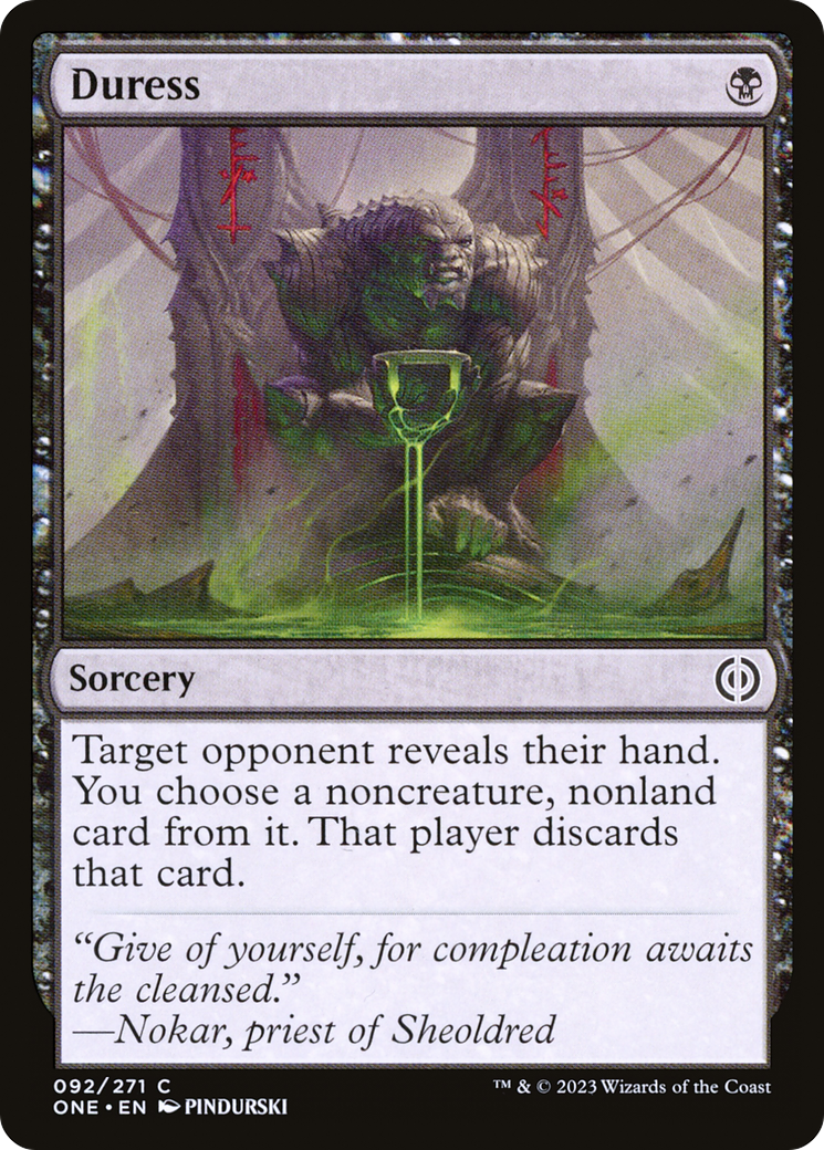 Duress [Phyrexia: All Will Be One] | Mega City Incorporated