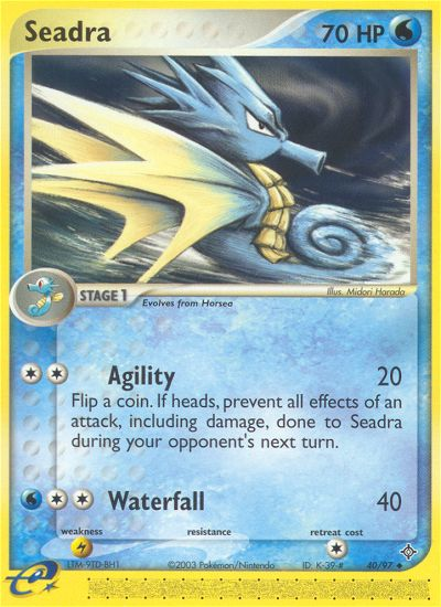 Seadra (40/97) [EX: Dragon] | Mega City Incorporated