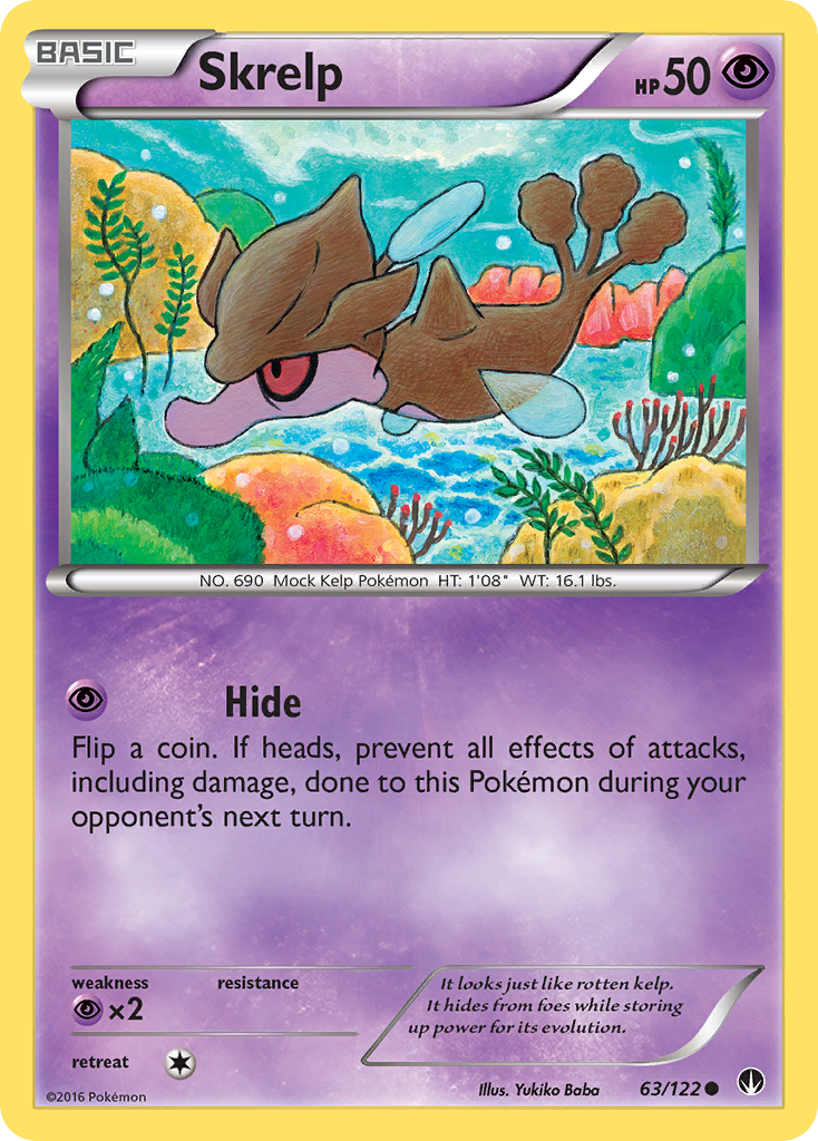 Skrelp (63/122) [XY: BREAKpoint] | Mega City Incorporated