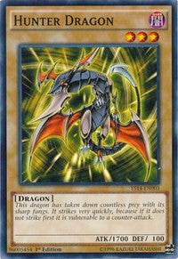 Hunter Dragon [YS14-EN003] Common | Mega City Incorporated