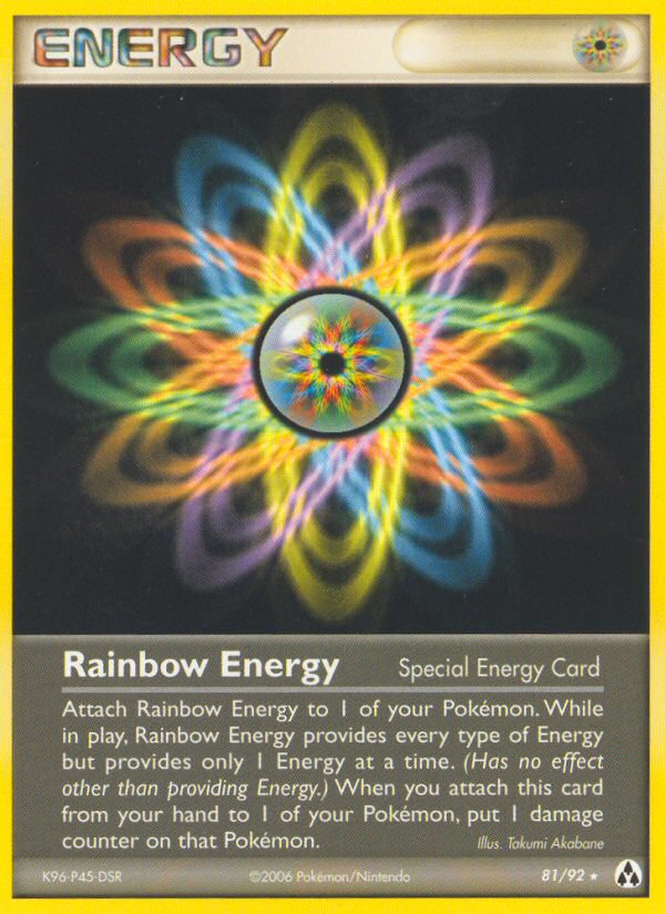 Rainbow Energy (81/92) [EX: Legend Maker] | Mega City Incorporated