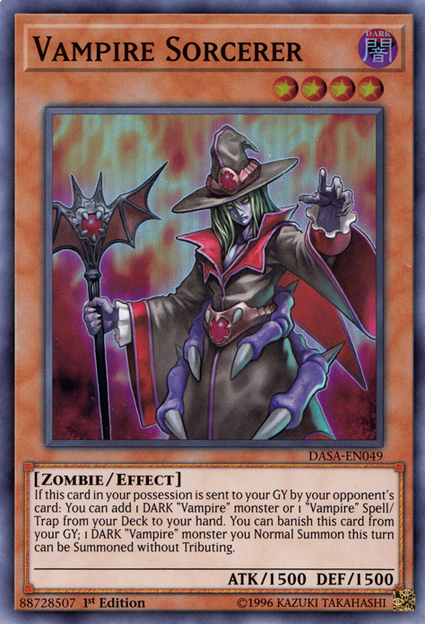 Vampire Sorcerer [DASA-EN049] Super Rare | Mega City Incorporated