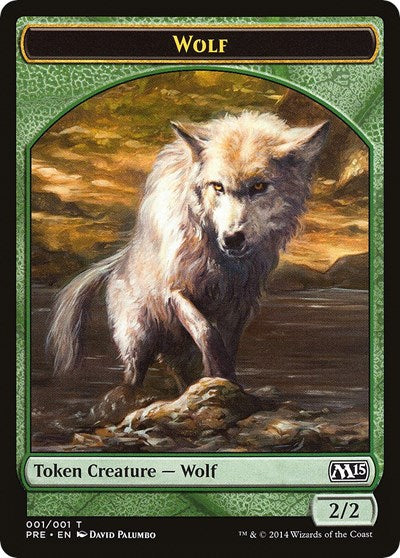 Wolf Token [Prerelease Cards] | Mega City Incorporated