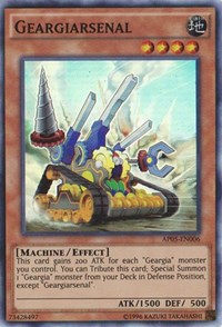 Geargiarsenal [AP05-EN006] Super Rare | Mega City Incorporated