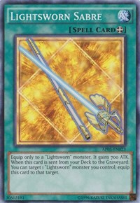 Lightsworn Sabre [AP05-EN023] Common | Mega City Incorporated