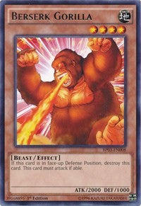 Berserk Gorilla [BP03-EN008] Rare | Mega City Incorporated