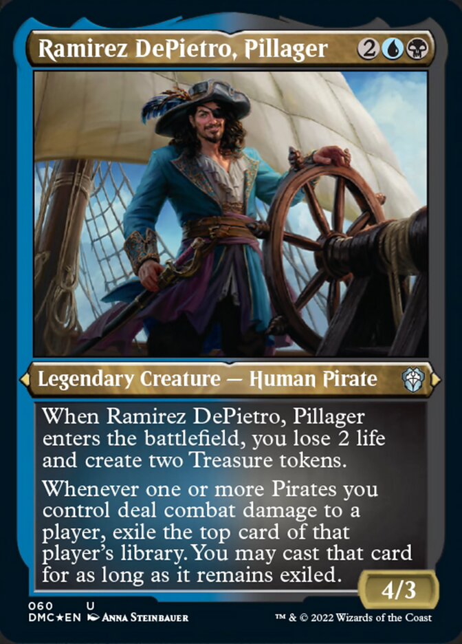 Ramirez DePietro, Pillager (Foil Etched) [Dominaria United Commander] | Mega City Incorporated