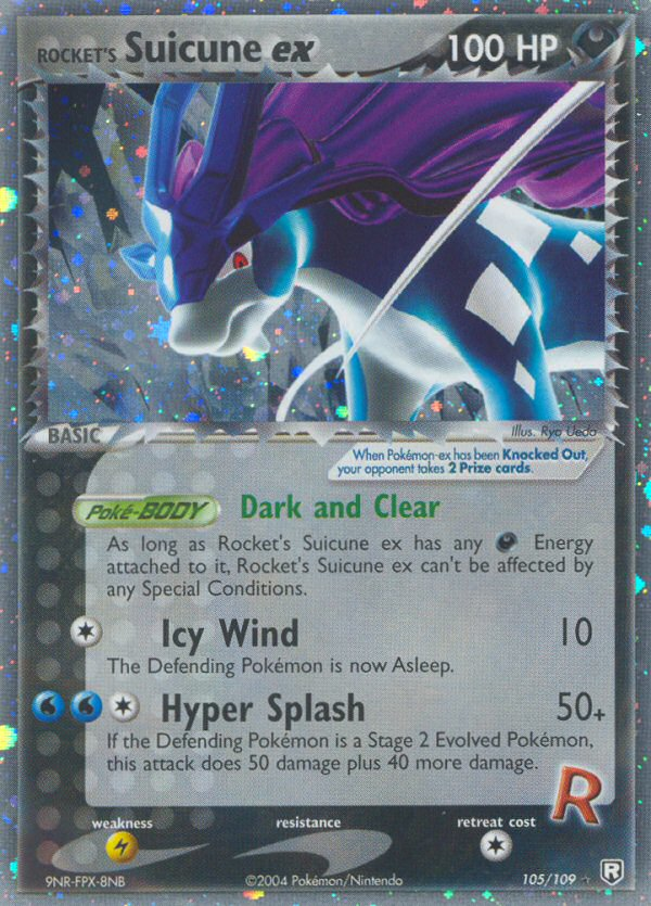 Rocket's Suicune ex (105/109) [EX: Team Rocket Returns] | Mega City Incorporated