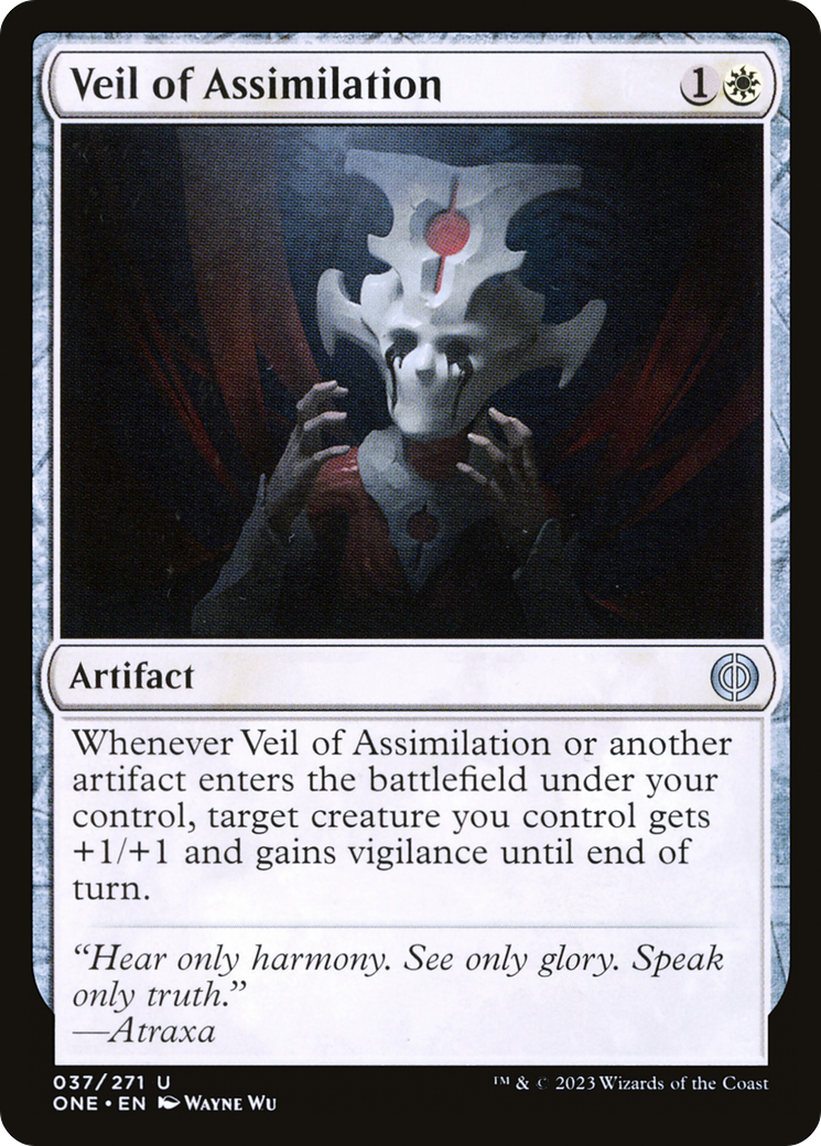 Veil of Assimilation [Phyrexia: All Will Be One] | Mega City Incorporated