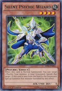 Silent Psychic Wizard [BP03-EN084] Rare | Mega City Incorporated