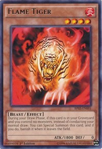 Flame Tiger [BP03-EN095] Rare | Mega City Incorporated