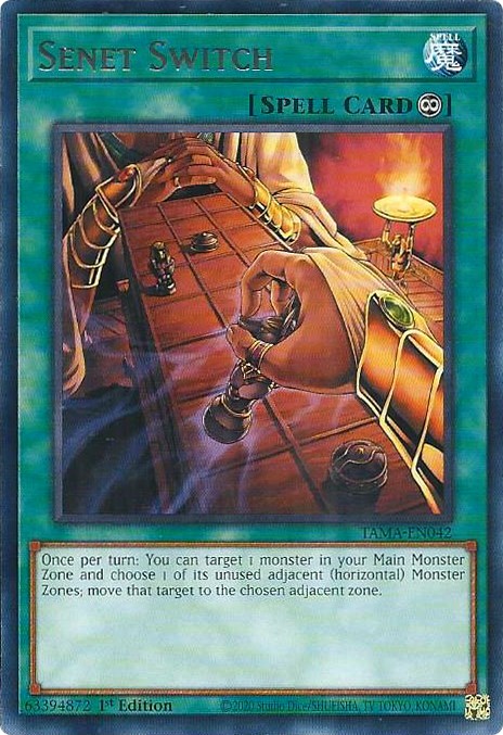 Senet Switch [TAMA-EN042] Rare | Mega City Incorporated