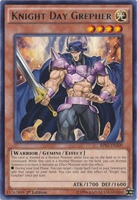 Knight Day Grepher [BP03-EN109] Rare | Mega City Incorporated