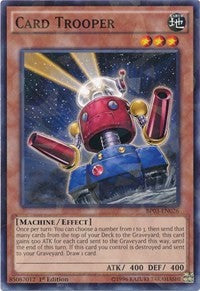 Card Trooper (Shatterfoil) [BP03-EN026] Rare | Mega City Incorporated