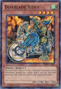 Diskblade Rider (Shatterfoil) [BP03-EN043] Rare | Mega City Incorporated