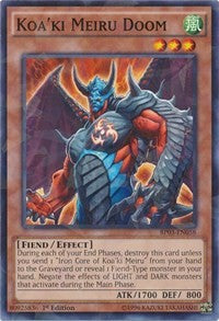 Koa'ki Meiru Doom (Shatterfoil) [BP03-EN058] Rare | Mega City Incorporated