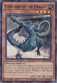 Vanguard of the Dragon (Shatterfoil) [BP03-EN060] Rare | Mega City Incorporated