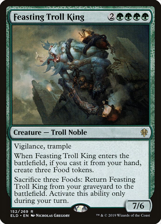 Feasting Troll King [Throne of Eldraine] | Mega City Incorporated