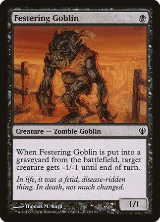 Festering Goblin [Archenemy] | Mega City Incorporated