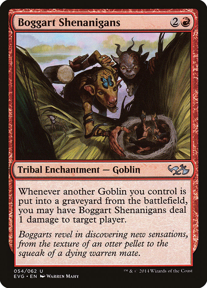 Boggart Shenanigans (Elves vs. Goblins) [Duel Decks Anthology] | Mega City Incorporated