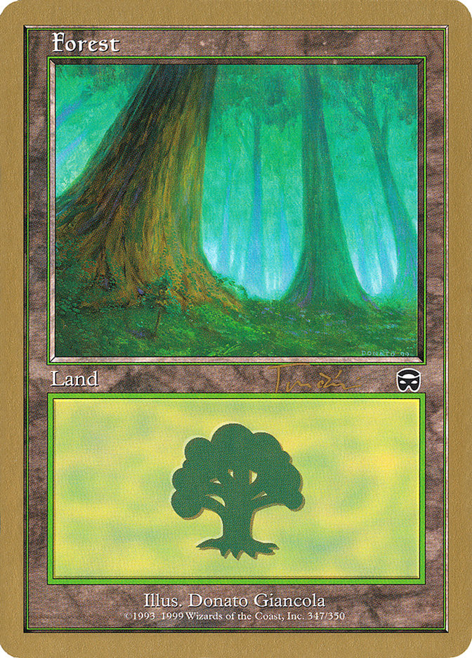 Forest (jt347a) (Jan Tomcani) [World Championship Decks 2001] | Mega City Incorporated