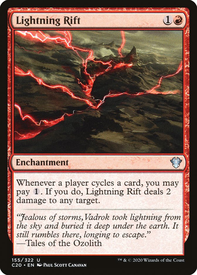 Lightning Rift [Commander 2020] | Mega City Incorporated