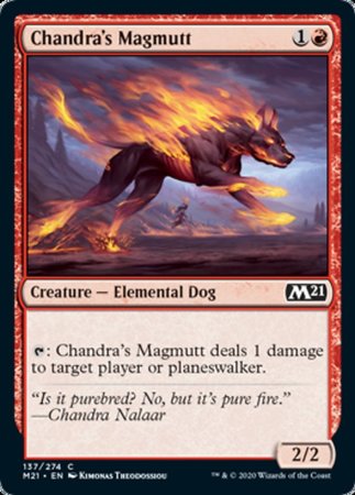 Chandra's Magmutt [Core Set 2021] | Mega City Incorporated