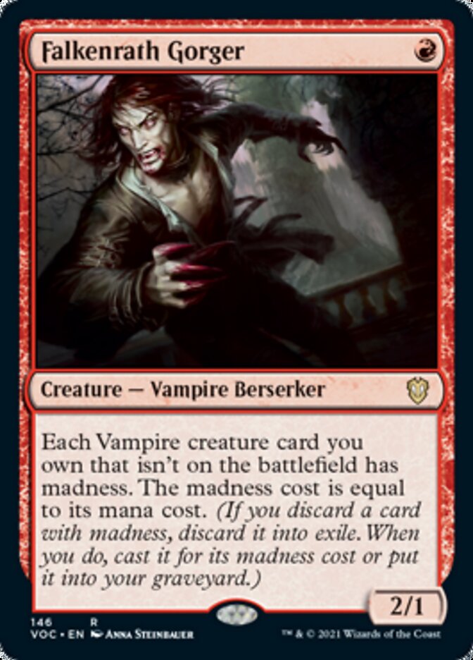 Falkenrath Gorger [Innistrad: Crimson Vow Commander] | Mega City Incorporated