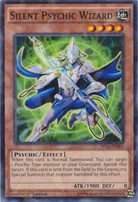 Silent Psychic Wizard (Shatterfoil) [BP03-EN084] Rare | Mega City Incorporated