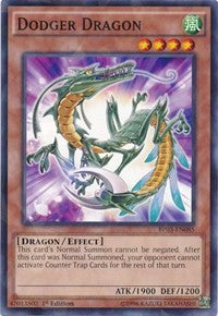 Dodger Dragon (Shatterfoil) [BP03-EN085] Rare | Mega City Incorporated