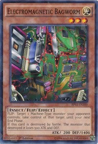 Electromagnetic Bagworm (Shatterfoil) [BP03-EN100] Common | Mega City Incorporated