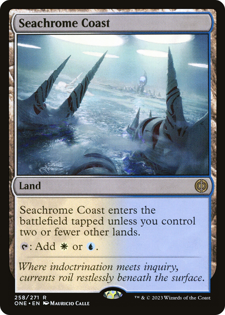 Seachrome Coast [Phyrexia: All Will Be One] | Mega City Incorporated